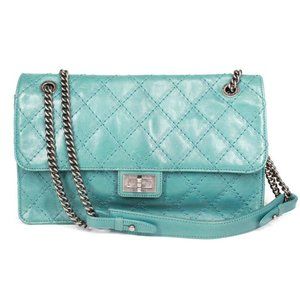 Chanel Reissue 2.55 Classic 227 Flap Turquoise